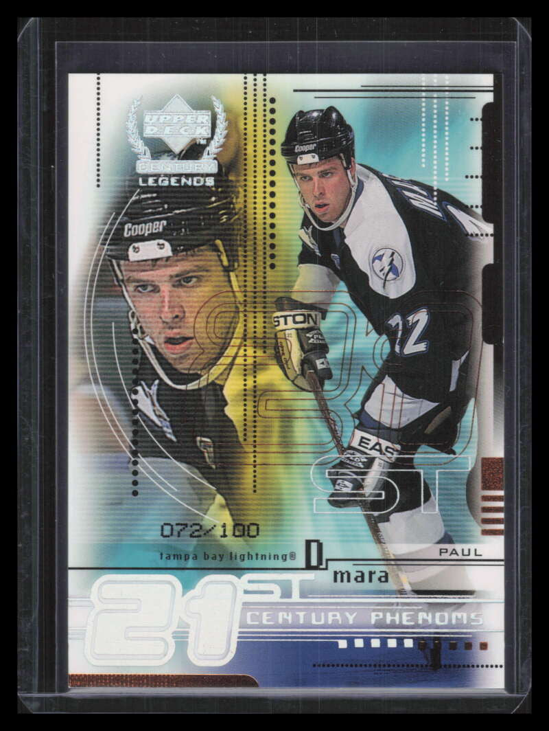 1999-00 Upper Deck Century Legends Century Collection 76 Paul Mara 72/100