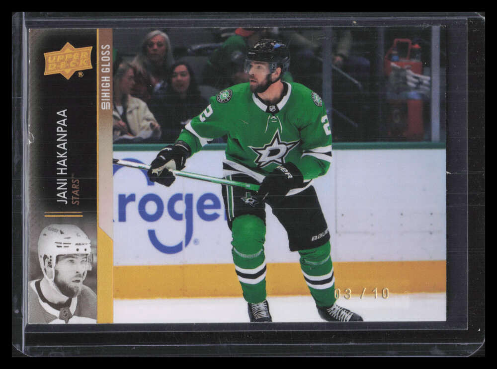 2021-22 Upper Deck High Gloss 555 Jani Hakanpaa 3/10