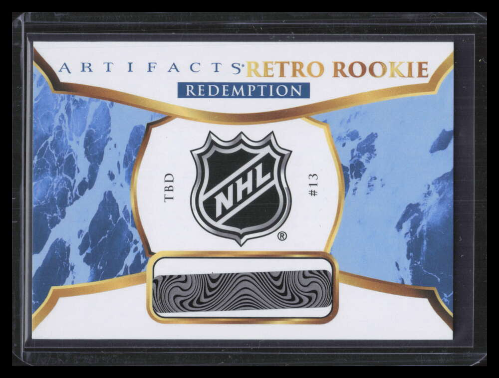 DELETE 143025 2023-24 Artifacts Retro Rookies Redemptions redr13 Rookie Redemption 13