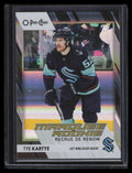 DELETE 143028 2023-24 O-Pee-Chee Rainbow Black 578 Tye Kartye Rookie 98/100