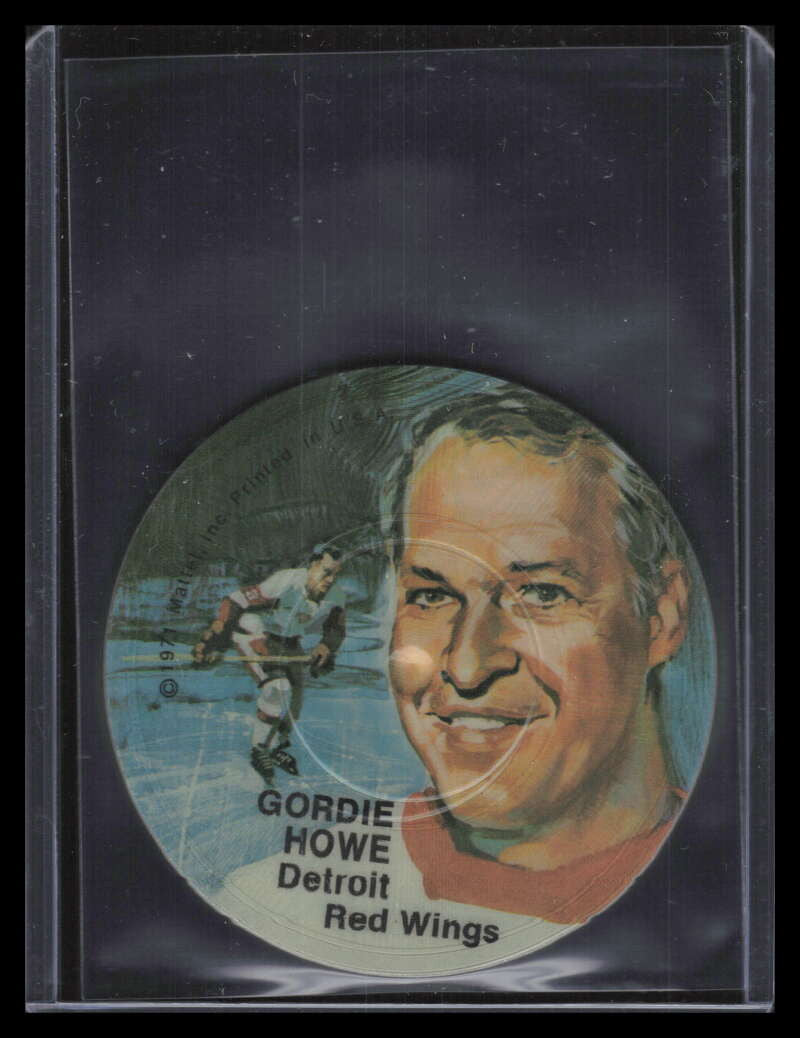 1971 Mattel Mini-Records hk5 Gordie Howe