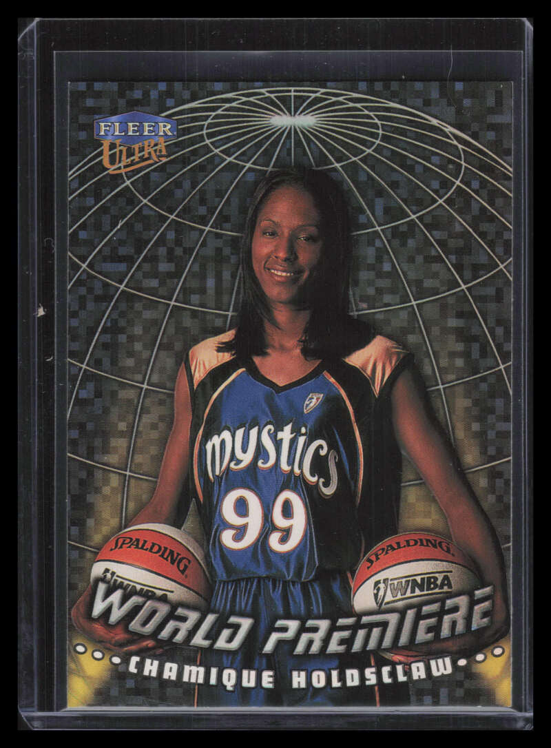 1999 Ultra WNBA World Premiere 1 Chamique Holdsclaw Rookie