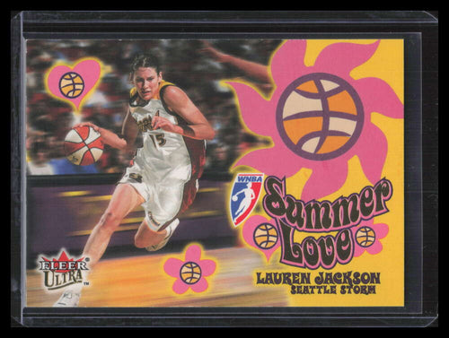 2002 Ultra WNBA Summer Love sl15 Lauren Jackson F02668