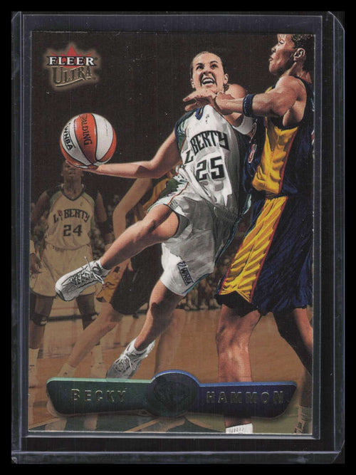 2002 Ultra WNBA Gold Medallion 76 Becky Hammon F02692