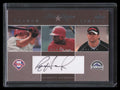 2004 Classic Clippings Phenom Lineup rh2 Thome Helton Ryan Howard Auto 22/99