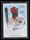 2010 Topps National Chicle Autographs RH Ryan Howard Auto