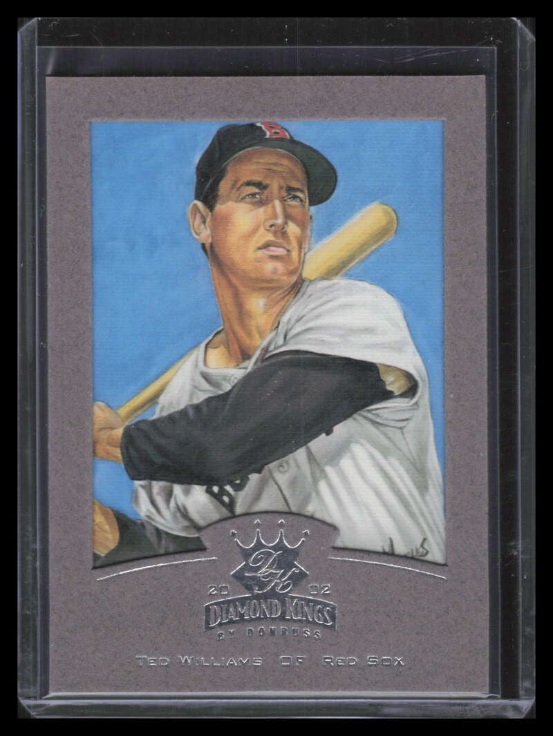 2002 Diamond Kings Silver Foil 128 Ted Williams 340/400