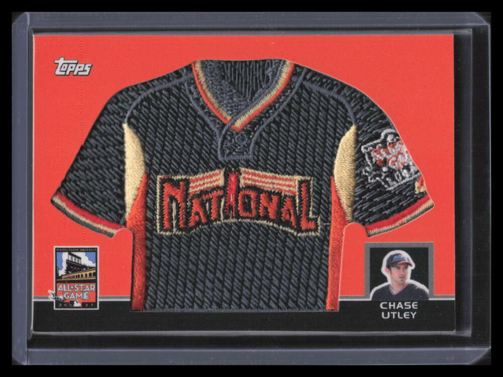 2008 Topps Replica Mini Jerseys Chase Utley All-Star Game Jersey Patch 402/499