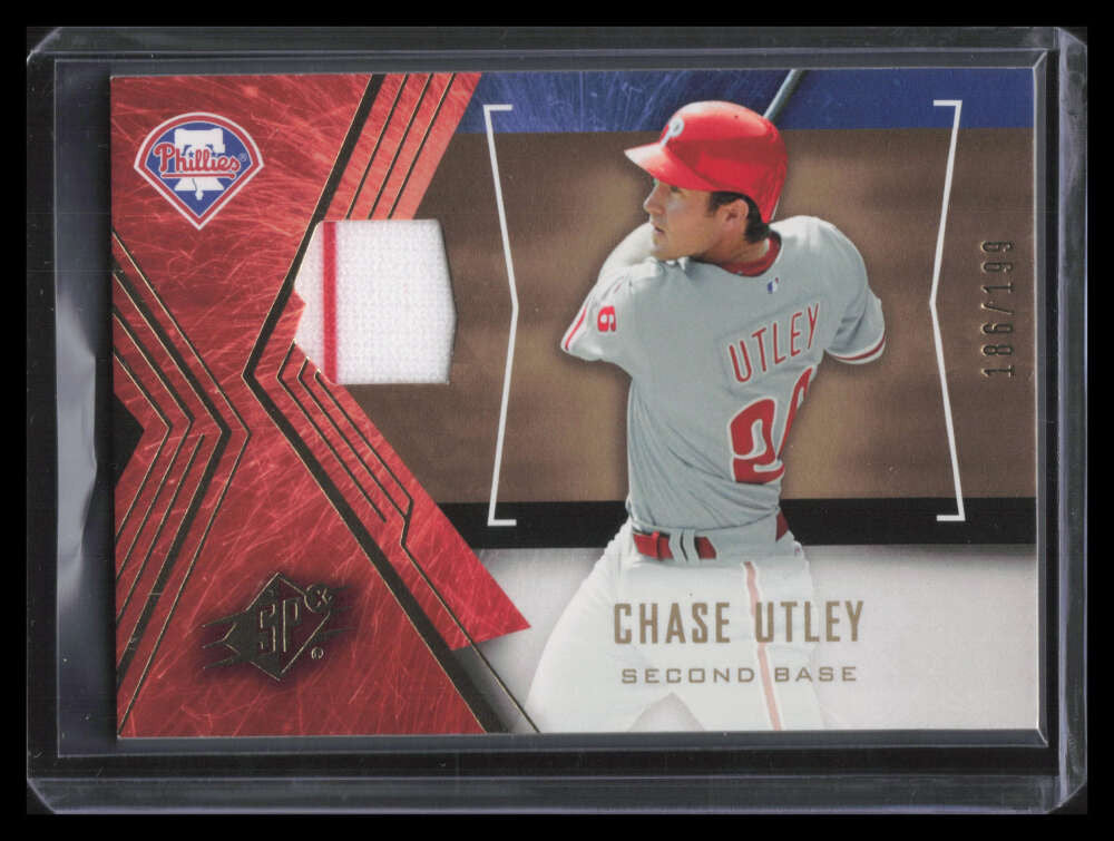 2005 SPx Jersey 17 Chase Utley Jersey 186/199