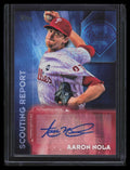 2016 Topps Scouting Report Autographs SRAAN Aaron Nola Rookie Auto