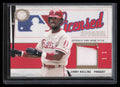 2003 Fleer Patchworks Licensed Apparel Patch JR Jimmy Rollins Patch 175/300