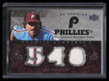 SOLD 147432 2007 Upper Deck Premier Remnants Triple MS Mike Schmidt Triple Jersey 9/75