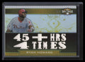 2011 Topps Triple Threads Relics Gold ttr44 Ryan Howard Triple Jersey 4/9