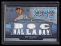 2012 Topps Triple Threads Flashback Relics Roy Halladay Dual Sided Jersey 29/36