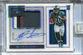 2019 Panini One Blue 120 Miles Sanders Rookie Patch Auto 4/49