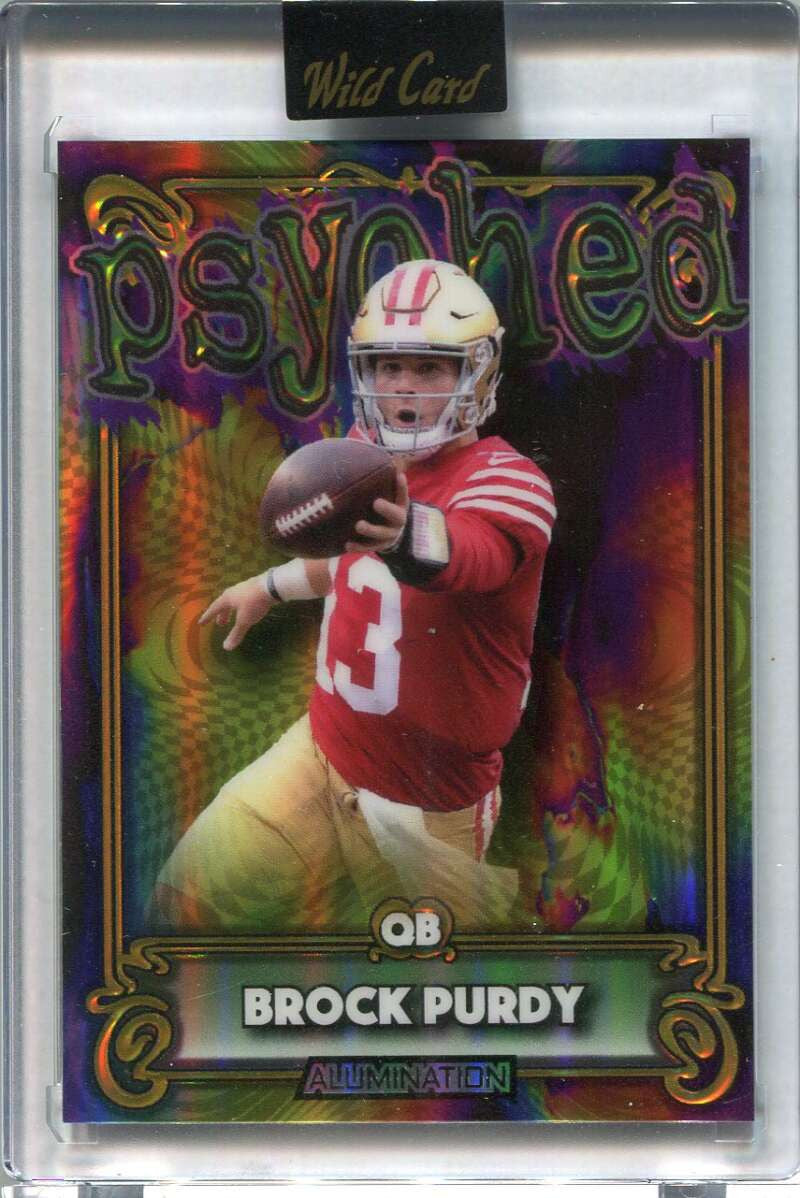 DELETE 147729 2023 Wild Card Alumination Psyched APBP Brock Purdy 37/99
