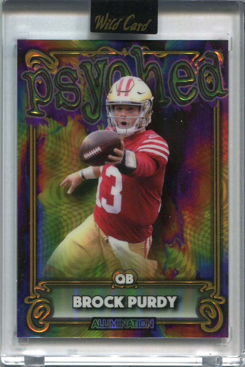 DELETE 147730 2023 Wild Card Alumination Psyched APBP Brock Purdy 78/99