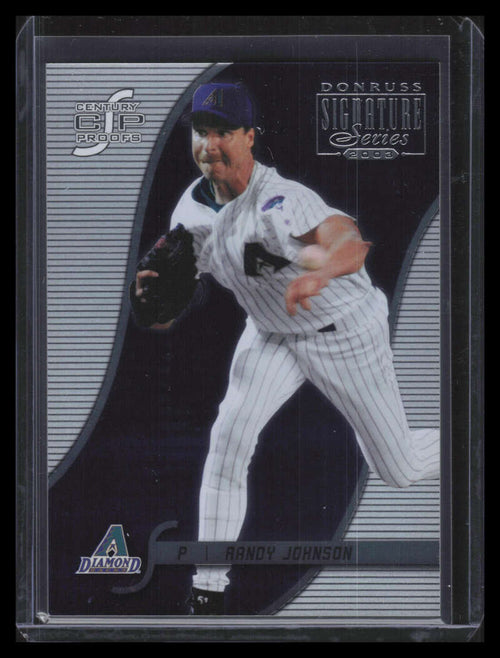 2003 Donruss Signature Century Proofs 8 Randy Johnson 91/100