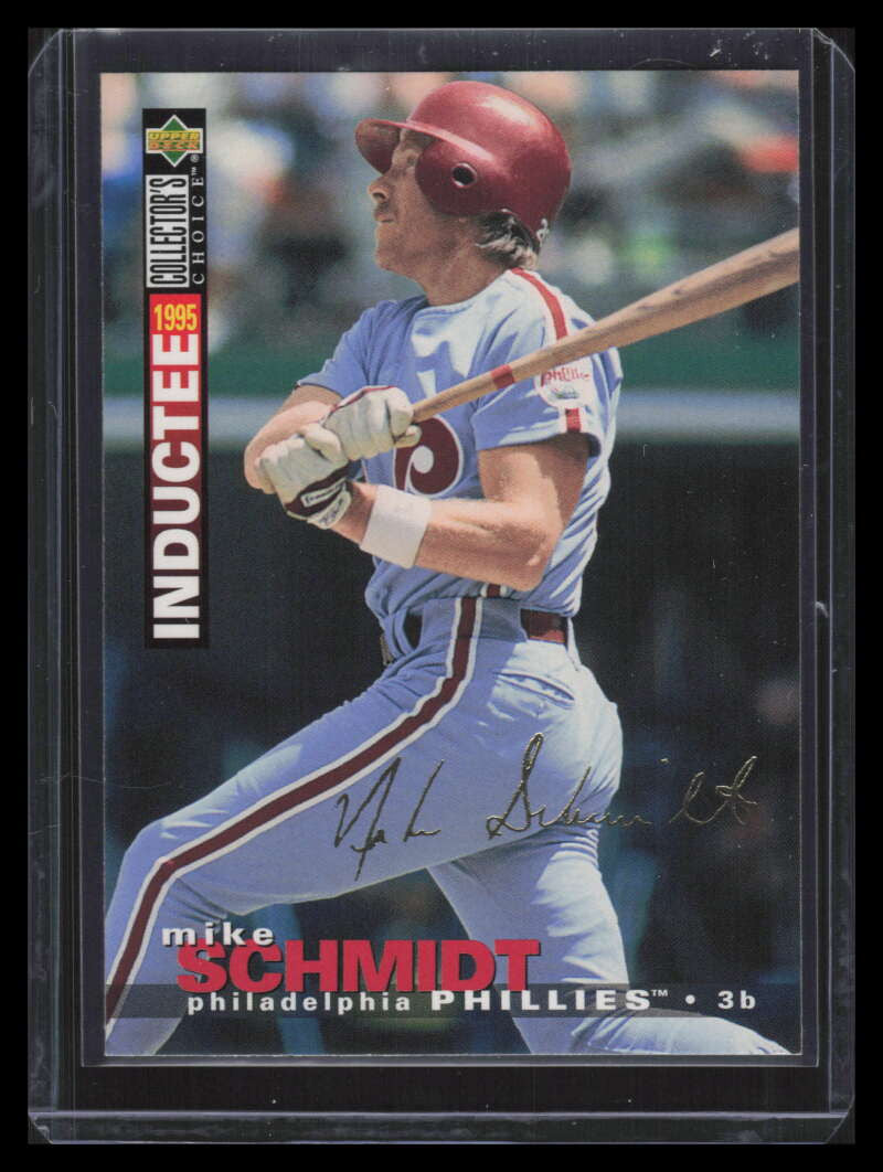 1995 Collector's Choice Gold Signature 50 Mike Schmidt