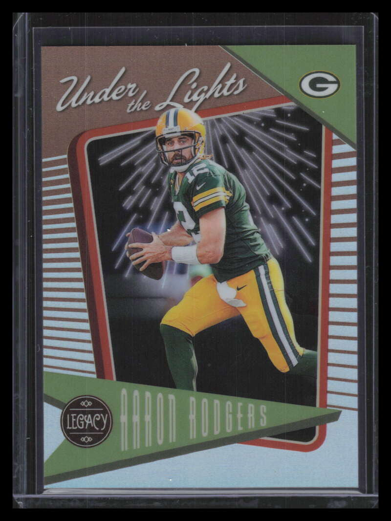 2022 Panini Legacy Under the Lights Bronze 25 Aaron Rodgers 89/100