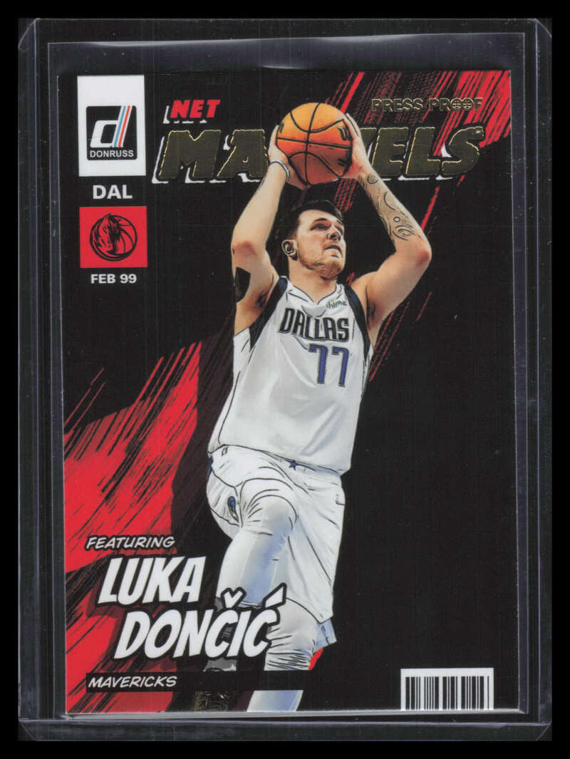 2022-23 Donruss Net Marvels Press Proof 17 Luka Doncic