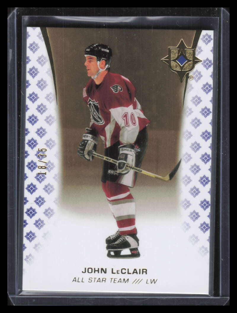 2020-21 Ultimate Collection Gold 97 John LeClair 18/35