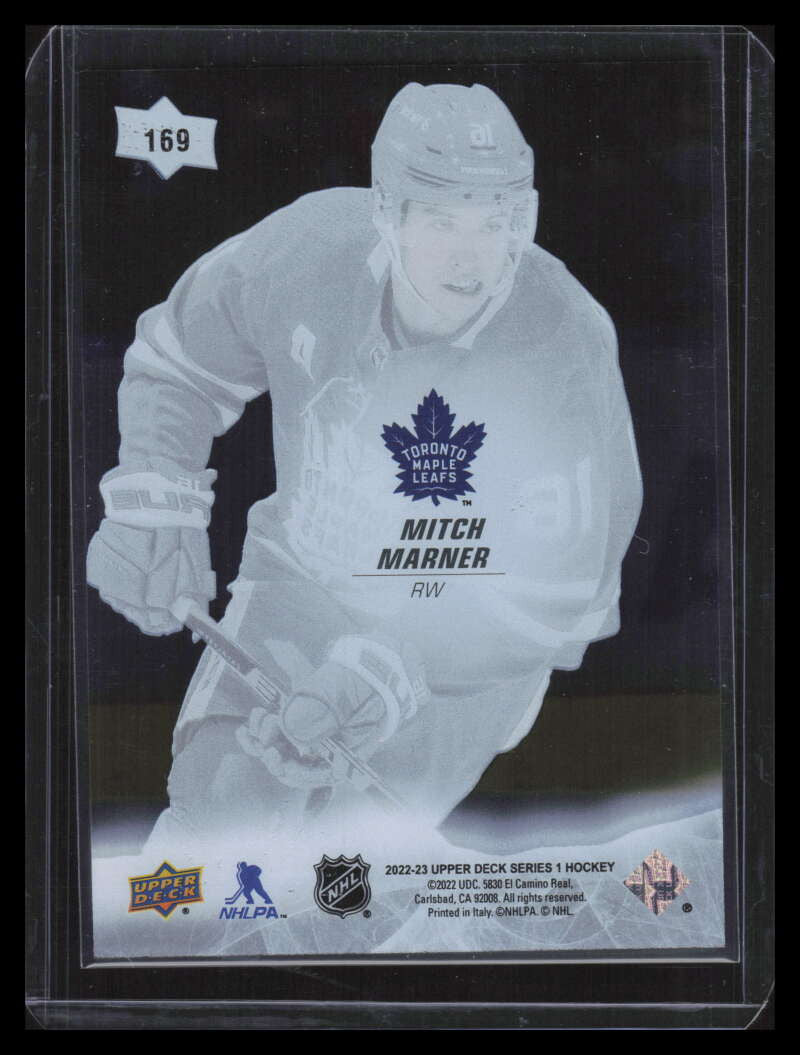 2022-23 Upper Deck Clear Cut Parallel 169 Mitch Marner