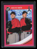 2018 Donruss Mother's Day Ribbon Pink 206 Aces Fly South Pettitte Clemens 20/25