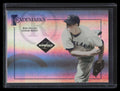 2005 Leaf Limited Team Trademarks Foil 25 Bob Feller 7/10