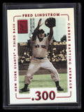 2002 Topps Tribute Lasting Impressions 54 Fred Lindstrom 18/36