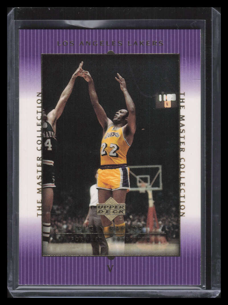 2000 Upper Deck Lakers Master Collection 5 Elgin Baylor 27/300
