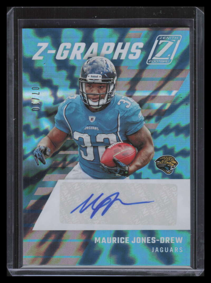 2022 Zenith Z-Graphs Lightning 34 Maurice Jones-Drew Auto 7/10