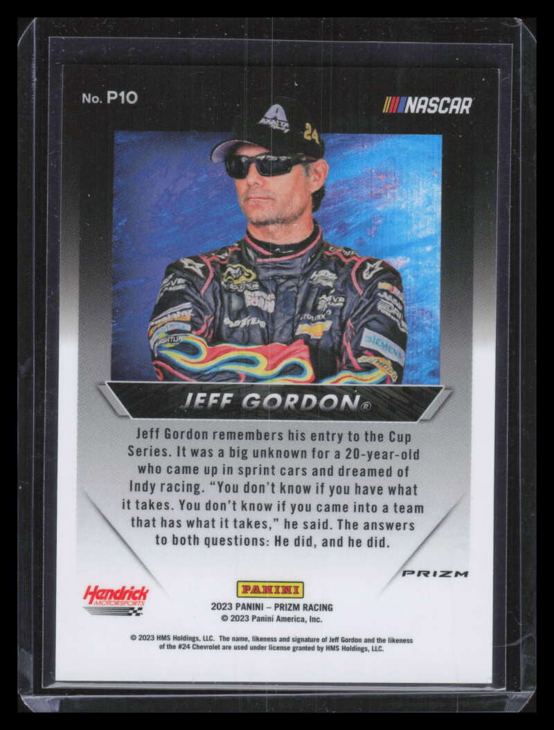 2023 Panini Prizm Profiles 10 Jeff Gordon