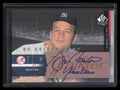 2003 SP Authentic Chirography Yankees Stars Bronze JB Jim Bouton Auto 84/100