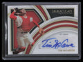2022 Immaculate Collection Clearly Signatures Gold 26 Tim McCarver Auto 6/7