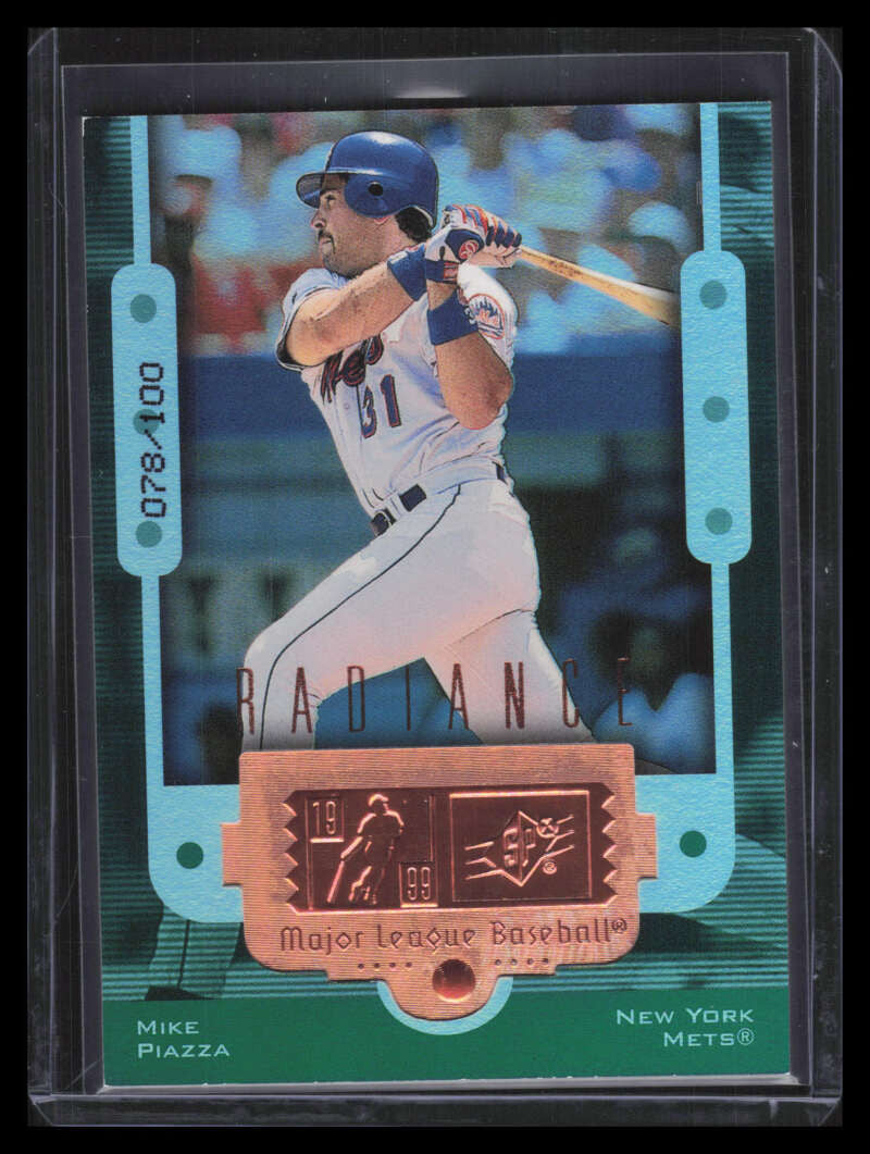 1999 SPx Finite Radiance 54 Mike Piazza 78/100