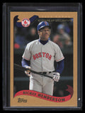 2002 Topps Traded Gold t74 Rickey Henderson 1942/2002