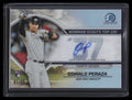 2023 Bowman Chrome Scouts Top 100 Autographs Oswald Peraza Rookie Auto 91/99