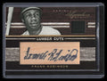 2012 Panini Signature Series Lumber Cut Prime Frank Robinson Bat Patch Auto 2/5