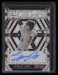 2022 Leaf Metal 1st Round Gems Black Wave rgsj1 Spencer Jones Rookie Auto 2/3