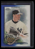 2022 Topps Allen and Ginter Chrome Blue Refractor 104 Roger Clemens 65/150