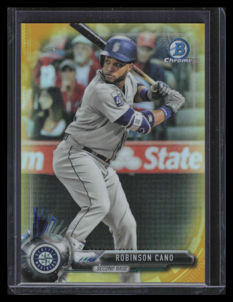 2017 Bowman Chrome Gold Refractor 14 Robinson Cano 19/50