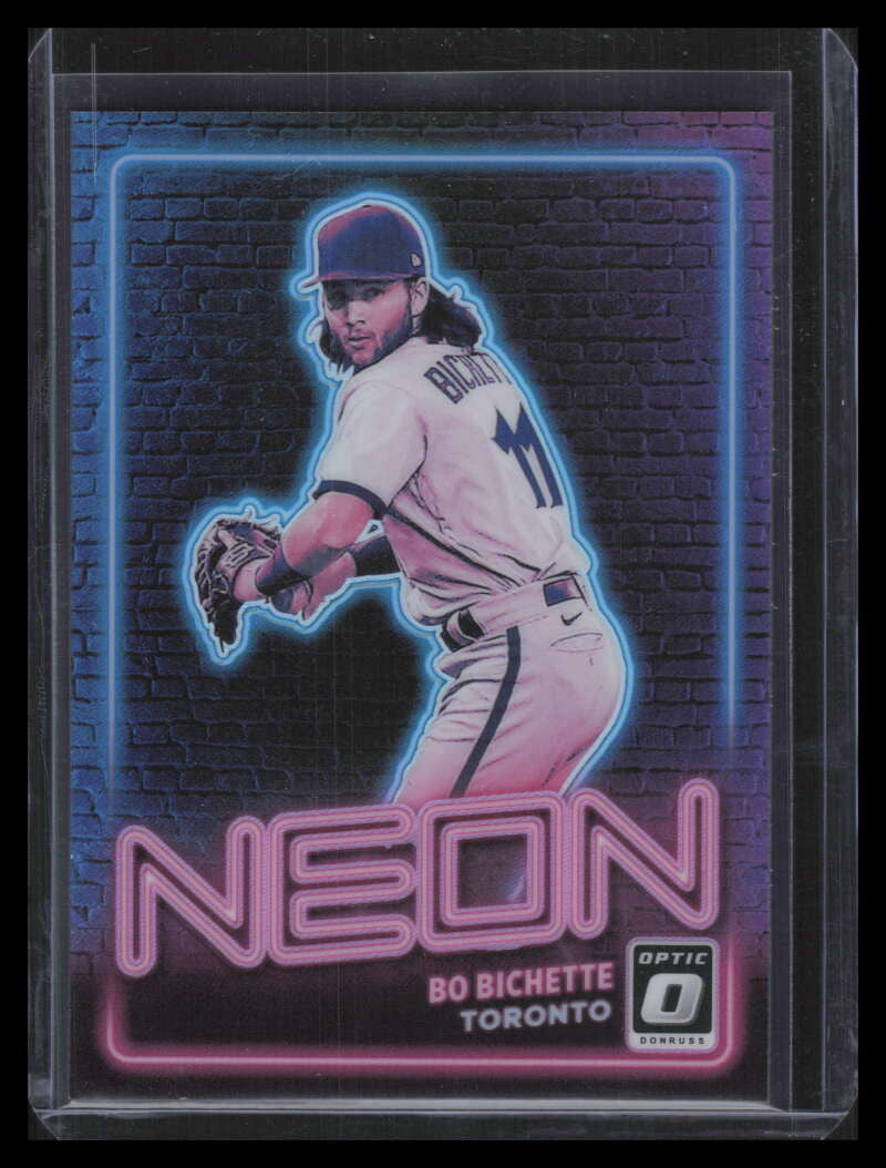 2021 Donruss Optic Neon 1 Bo Bichette