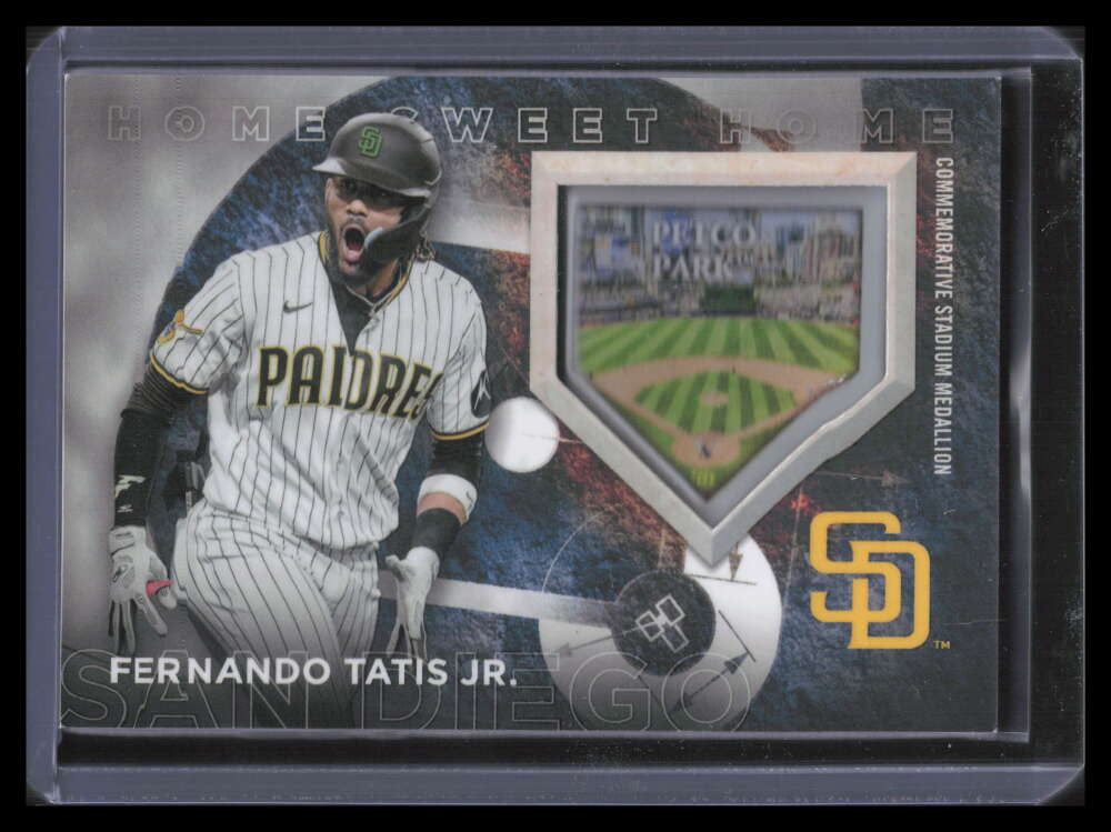 2024 Topps Home Sweet Stadium Medallions HSHFT Fernando Tatis Jr. Patch 263/299
