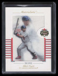 2002 Fleer Focus JE Materialistic Home 13 Albert Pujols 19/50