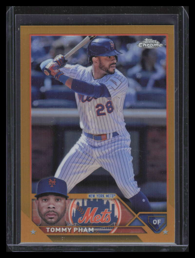 2023 Topps Chrome Update Gold Refractor usc61 Tommy Pham 41/50