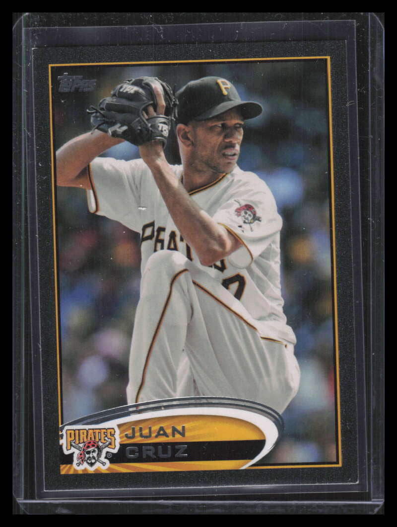 2012 Topps Update Black us36 Juan Cruz 17/61