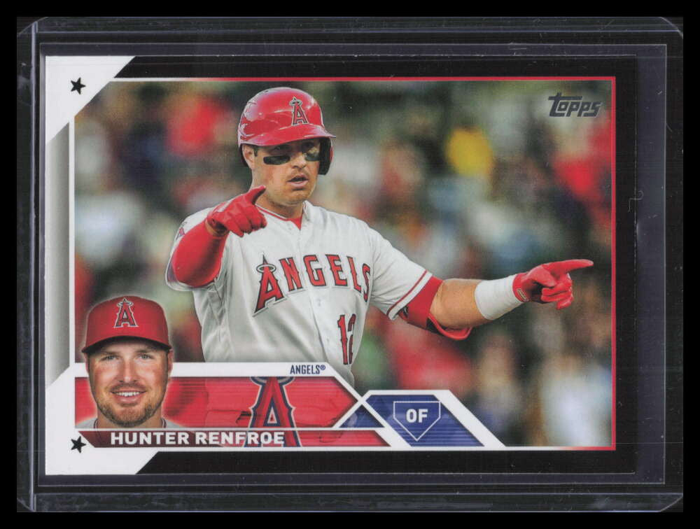 2023 Topps Update Black us204 Hunter Renfroe 2/72