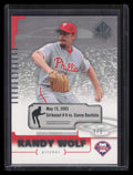 2004 SP Authentic Game-Dated 27 Randy Wolf 1/1