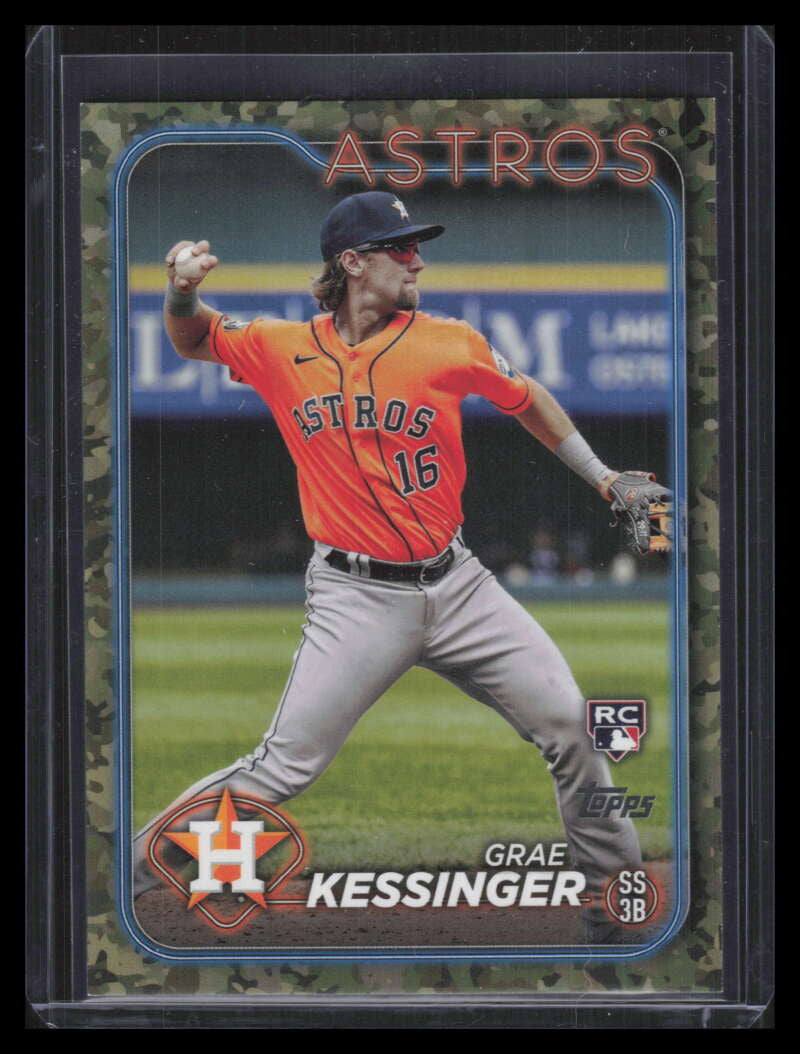 DELETE 149144 2024 Topps Memorial Day Camo 226 Grae Kessinger Rookie 22/25